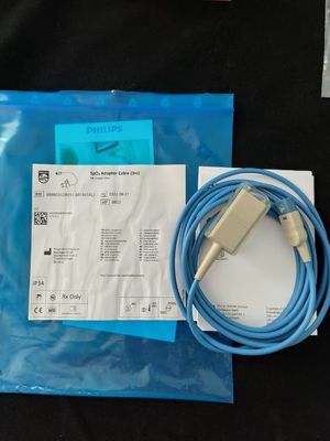 Medical Device Spo2 Extension Cable M1943AL With 9 Holes 3M 8 Pins