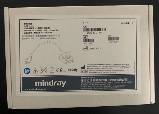Reuseble Mindray Spo2 Sensor For Aldult Finger Tip 512E-30-21373