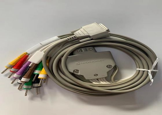 EU Standard Medical Device Consumables Cable BJ-961D For electrocardiograph