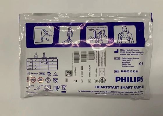 989803139261 Defibrillator Machine Parts , Heartstart Defibrillator Pads For FR3 FRX FR2