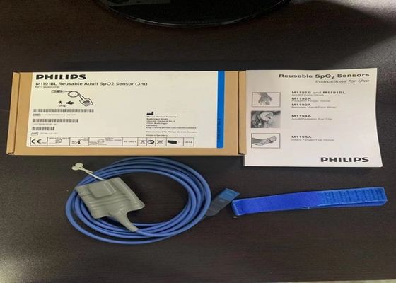 PHILIP M1191BL Adult Spo2 Sensor Reusable 3m D Head 8 Pins Ref 989803144381