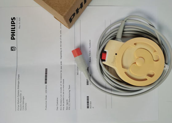 M2735A Medical Ultrasound Probe , Toco + Transducer Probe D Head Interface