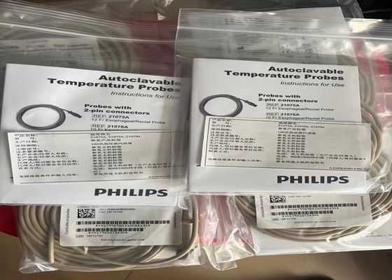 PHLIP 21075A 21076A Patient Monitor Accessories Temperature Probe Autoclavable