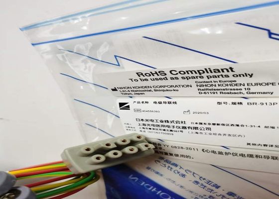 NIHON KOHDEN Medical Equipment Spare Parts cable BR-913P Snap On Type K910A