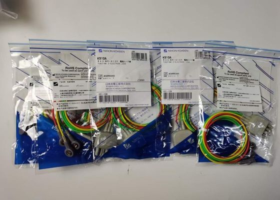 NIHON KOHDEN Medical Equipment Spare Parts cable BR-913P Snap On Type K910A