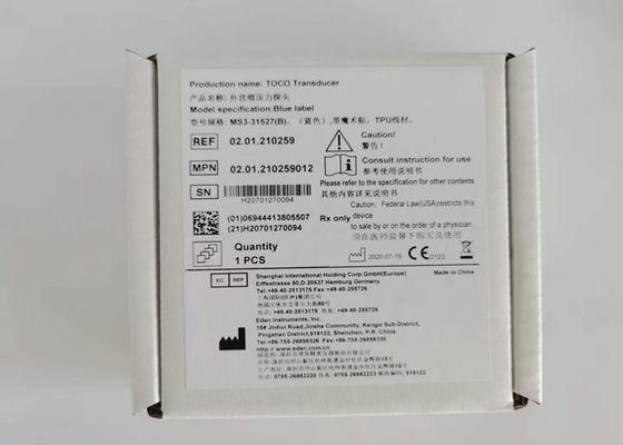 MS3-31527B EDAN Fetal Monitor Toco Transducer Waterproof 02 01 31527-15