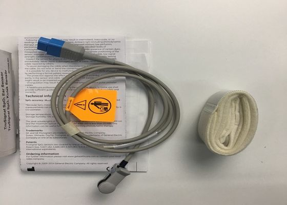 GE Ohmeda Oximetry Spo2 Ear Sensor TS-E-D 9 Pins Reusable Non Invasive