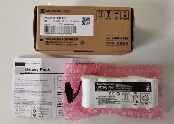 2800mAh Rechargeable Ni Mh Battery , 12v Nkb 301v Nihon Kohden