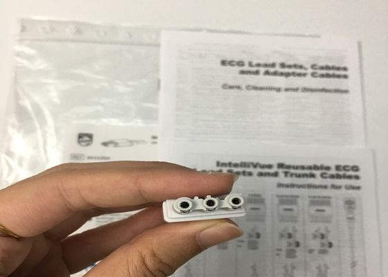 M1626A Interllivue Reusable ECG Lead Set Cables For Hospitals Clinics