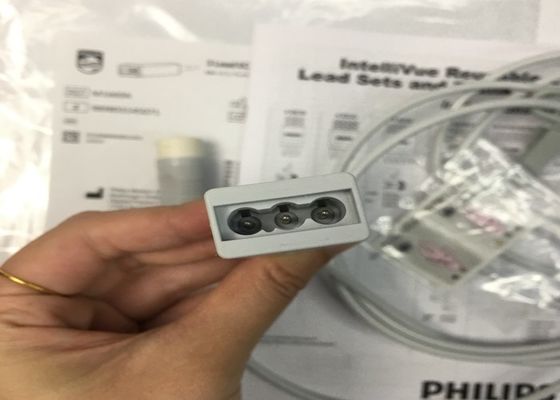 M1669A Interllivue Reusable 3 Lead ECG Cable aAMI/IEC 2.7M TPU Material