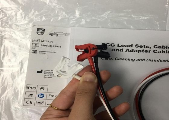 AMMI ICU ECG Lead Set Cables M1671A TPU Material For ECG Monitoring