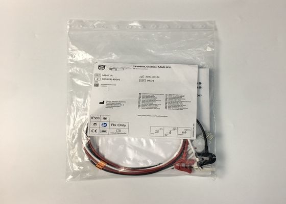 AMMI ICU ECG Lead Set Cables M1671A TPU Material For ECG Monitoring