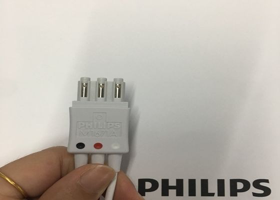 AMMI ICU ECG Lead Set Cables M1671A TPU Material For ECG Monitoring