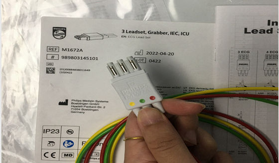 TPU ECG Replacement Parts Cables , ECG Lead Set 989803145101