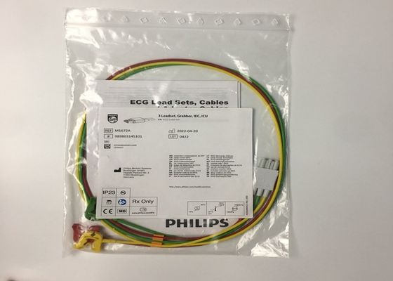 TPU ECG Replacement Parts Cables , ECG Lead Set 989803145101