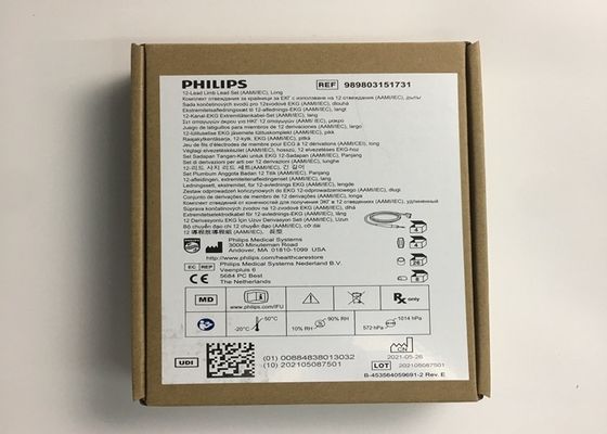 PHLIP ECG Replacement Parts , AMMI IEC 12 Lead ECG Limb Leads 1.4M 989803151731