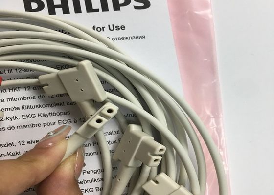 PHLIP ECG Replacement Parts , AMMI IEC 12 Lead ECG Limb Leads 1.4M 989803151731