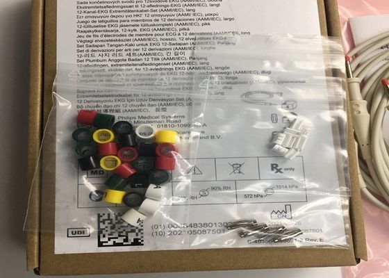 PHLIP ECG Replacement Parts , AMMI IEC 12 Lead ECG Limb Leads 1.4M 989803151731