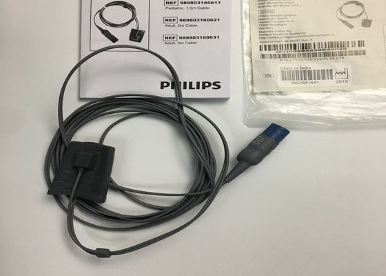 Phlip Efficia Reusable SpO2 Sensor D Head 8 Pins 3M 989803160631