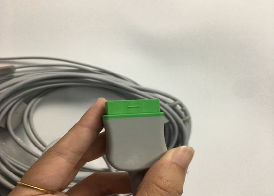 3 Lead ECG Trunk Cable 2106309-002 With Intergrated Grabber Leadwire 12FT