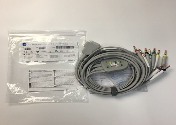 10 Lead ECG Replacement Parts Cable GE2104726-001 EU Standard
