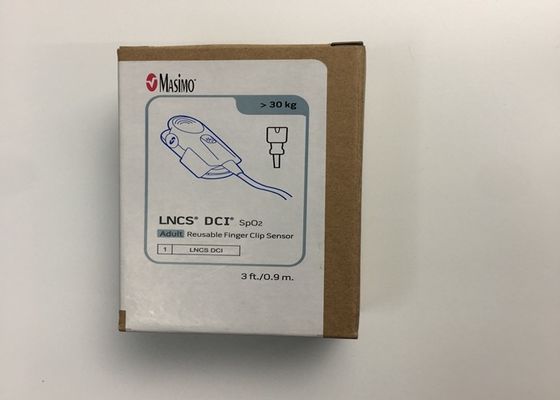 SpO2 Masimo Reusable Finger Clip Sensor 0.9M 3FT 9 PINS REF 1863