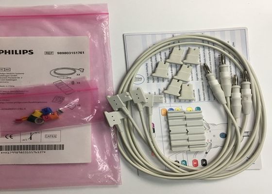 989803151761 Medical Device Consumables 4 Leads For TC50 Phlip Patient Monitor