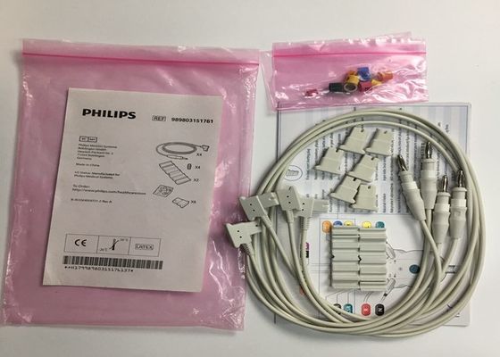 989803151761 Medical Device Consumables 4 Leads For TC50 Phlip Patient Monitor