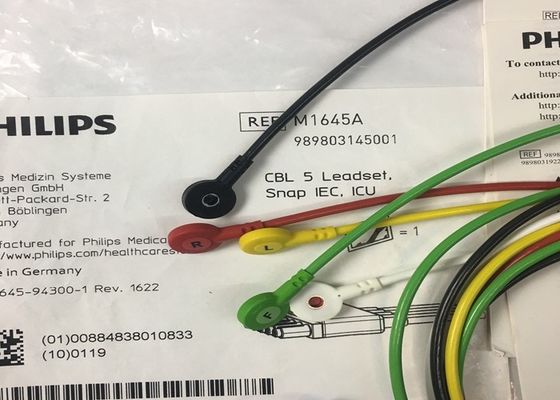 M1645A IntelliVue Medical Equipment Spare Parts Cables 5 Leadset