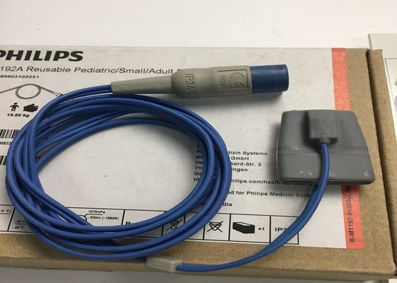 M1192A Resuable Small Finger SpO2 Sensor for Pediatric Adult D Shape 8 Pins 1.5M