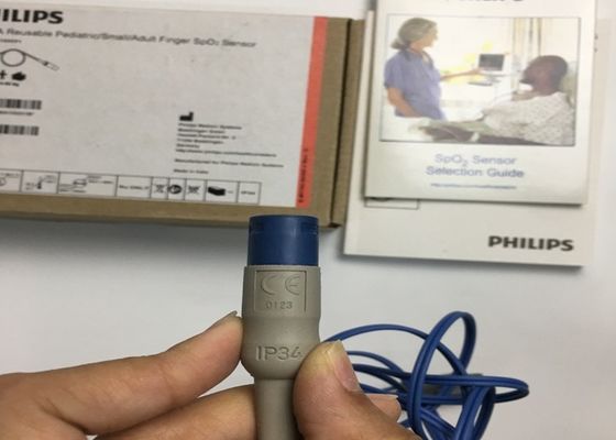 M1192A Resuable Small Finger SpO2 Sensor for Pediatric Adult D Shape 8 Pins 1.5M