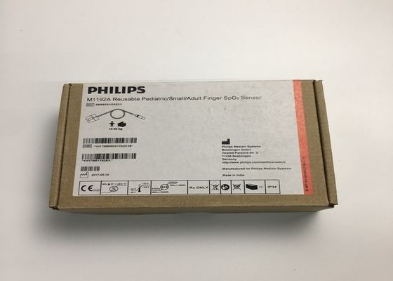 M1192A Resuable Small Finger SpO2 Sensor for Pediatric Adult D Shape 8 Pins 1.5M