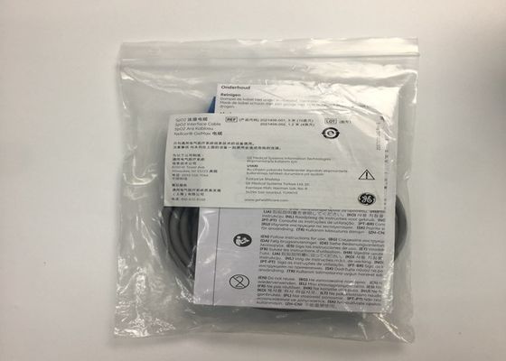 SpO2 Interface Medical Equipment Spare Parts Cable 3M 10ft 2021406-001