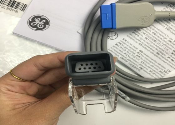 SpO2 Interface Medical Equipment Spare Parts Cable 3M 10ft 2021406-001