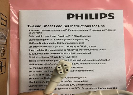 0.75M Medical Device Consumables 12 Lead Set 989803151671 For Phlip Original TC30