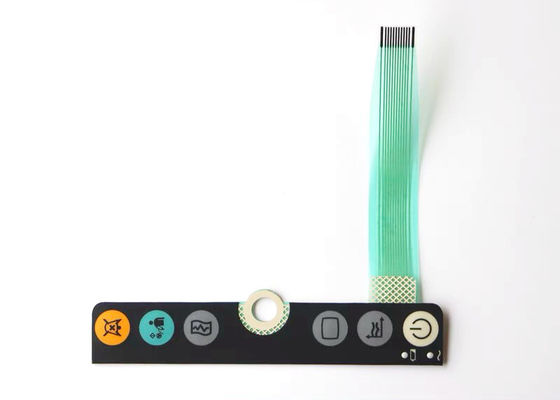 Plastic Patient Monitor Accessories Parts Keypad Film For Philip SureSigns VM6
