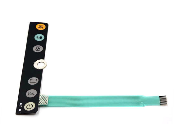 Plastic Patient Monitor Accessories Parts Keypad Film For Philip SureSigns VM6