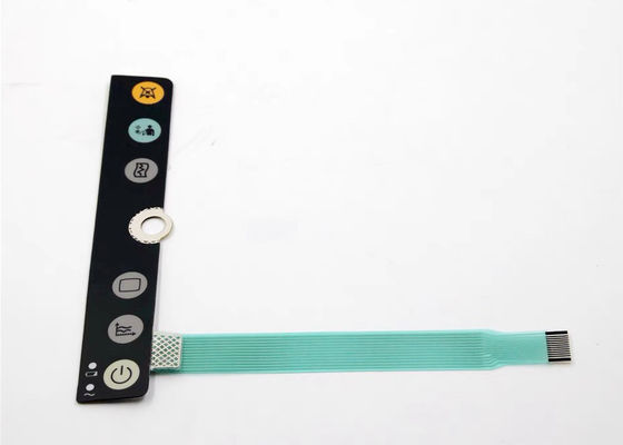 Plastic Patient Monitor Accessories Parts Keypad Film For Philip SureSigns VM6