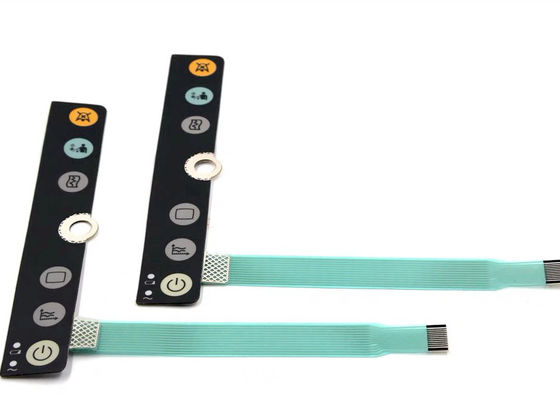 Plastic Patient Monitor Accessories Parts Keypad Film For Philip SureSigns VM6