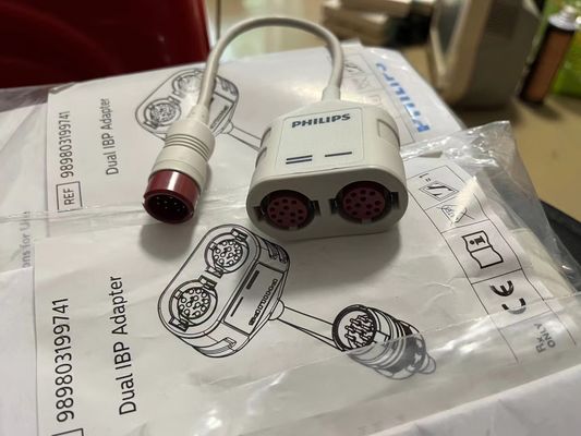 Philip Dual Invasive Blood Pressure IBP Adapter Ref 989803199741