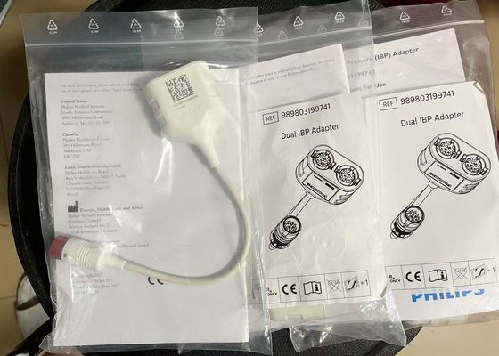 Philip Dual Invasive Blood Pressure IBP Adapter Ref 989803199741