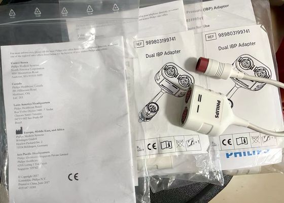Philip Dual Invasive Blood Pressure IBP Adapter Ref 989803199741
