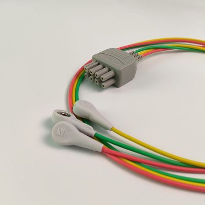K910A  BR-913P Medical Device Consumables NIHON KOHDEN 3 Electrode Lead