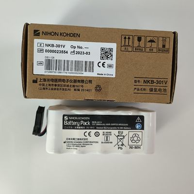 NIHON KOHDEN Battery Pack NKB-301V Nominal Voltage 12V 2800mAh Ni-MH