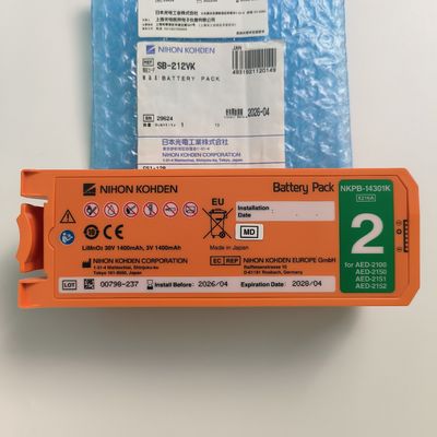 Nihon Kohden AED Defibrillator Battery Alid Non Rechargeable NKPB-14301K X216A