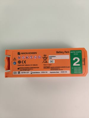 Nihon Kohden AED Defibrillator Battery Alid Non Rechargeable NKPB-14301K X216A