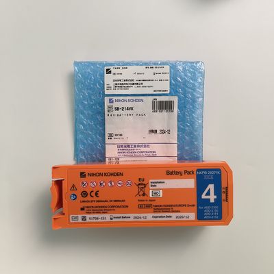 Nihon Kohden AED Defibrillator Battery Orange AED-2100aed-2150aed-215aed-2152 Nkpb-28271k X217A