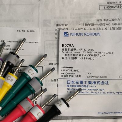 BJ-963D Medical Device Consumables NIHON KOHDEN Patient Cable