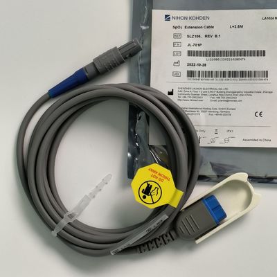 NIHON KOHDEN Patient Monitor SpO2 Extension Cable REF SLZ106 PN JL701P