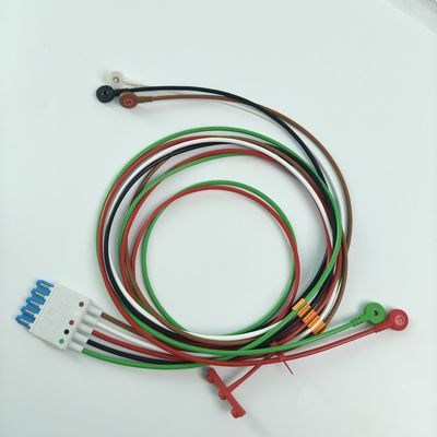 989803144991 Patient Monitor Accessories PHILIP CBL 5 Leadset Snap AAMI ICU REF M1644A